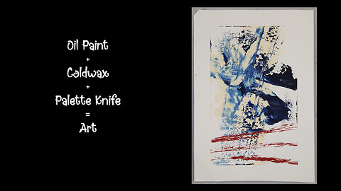 Watch This Abstract Oil Painting Come Alive in Just Minutes