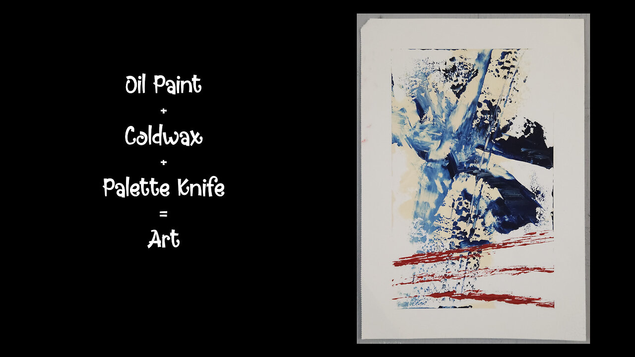 Watch This Abstract Oil Painting Come Alive in Just Minutes
