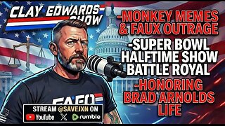 Monkey Meme's, Faux Outrage, Super Bowl Halftime Battle & Brad Arnold (Ep #1,151)