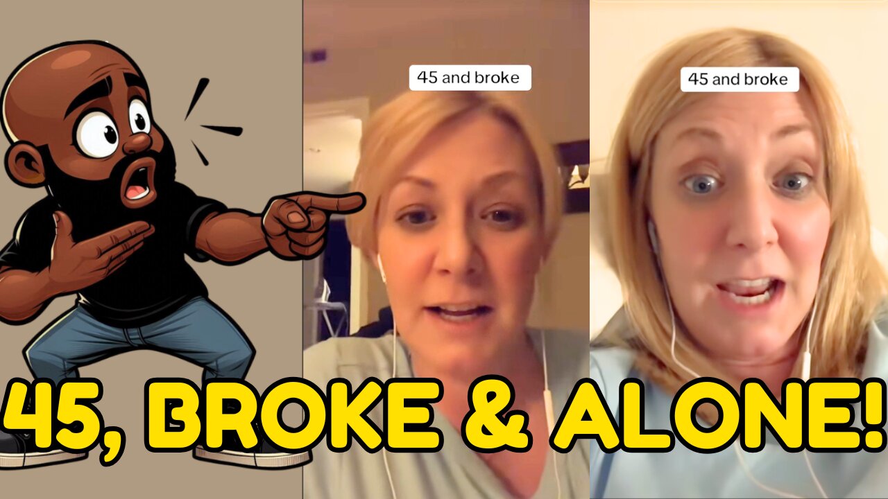 45 Year-Old Woman is BROKE AND ALONE! Winter is here!