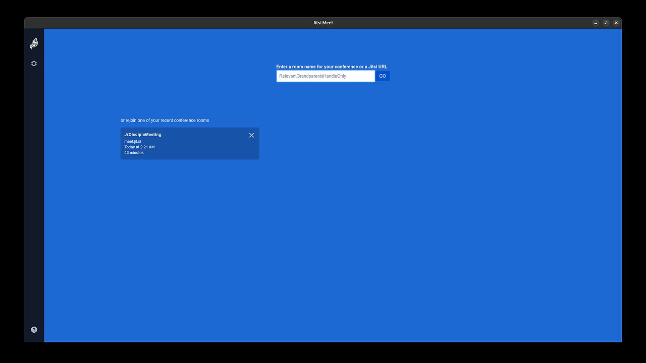 Testing integration of JitsiMeet into stream