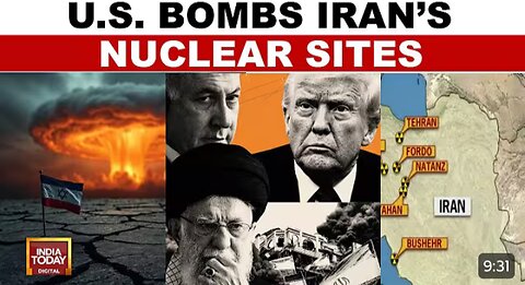 Us Bombs Iran Nuclear sites: Major Escalation in Iran Israel conflict