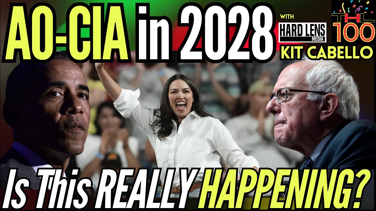 Is AOC the next Bernie Psyop, or is she Obama 2.0? with KIT CABELLO, host of Hard Lens Media