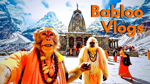 From Haridwar to Kedarnath 🚍 | Babloo & Yeti Spiritual Journey