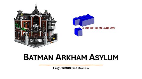 Lego 76300 Arkham Asylum Review