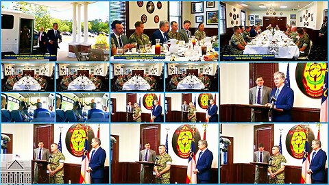 North Carolina Governor Tours Marine Corps Base Camp Lejeune