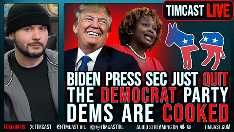 Biden's Press Sec QUIT The Democratic Party, Dems ARE COOKED