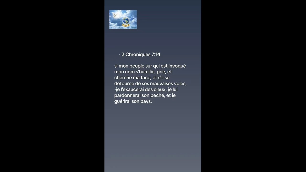 2 Chroniques 7:14