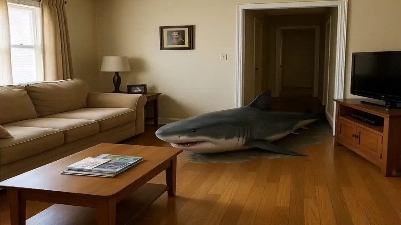 Shark🦈In👉The🏡House👀🤪🤣😎