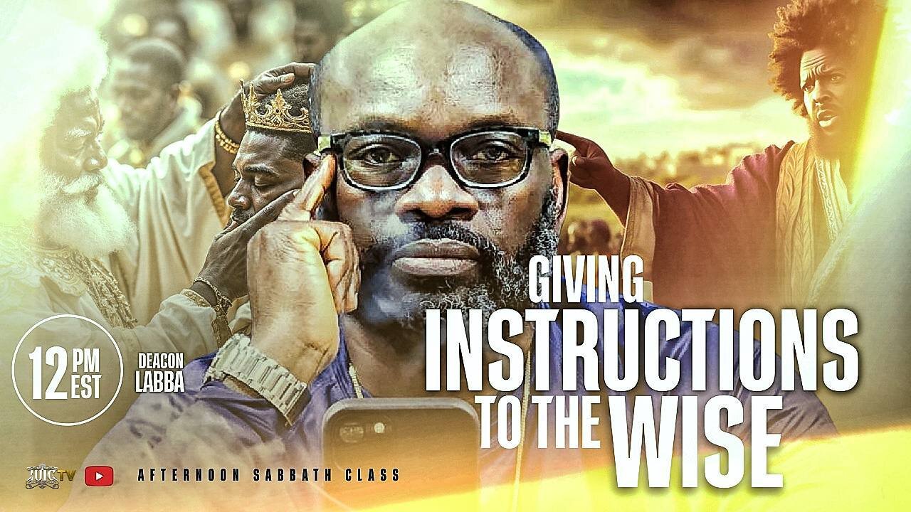 GIving Instructions To The Wise