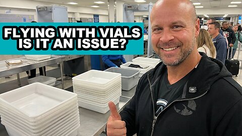 Flying with vials. Is it an issue?