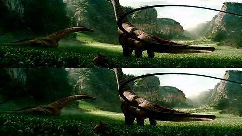 3D FULL TB 8K T 8K B HEVC x265 Cinemascope 4x super scale Jurassic World Rebirth Trailer UHQ 60 FPS