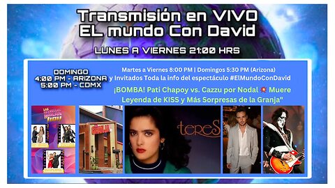 "¡BOMBA! Pati Chapoy vs. Cazzu por Nodal 💥 Muere Leyenda de KISS y Más Sorpresas de la Granja"