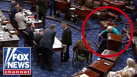 SENATE SPILL: Warren falls backwards during crucial vote