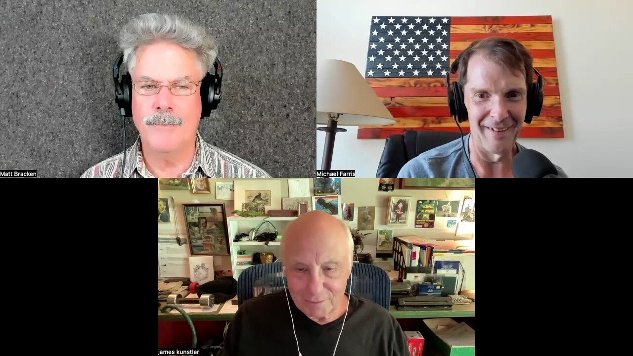 Discussing the regions of the United States (CLIP)- Matt Bracken and Jim Kunstler