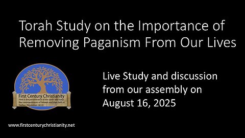Getting Rid of the Pagan Stuff