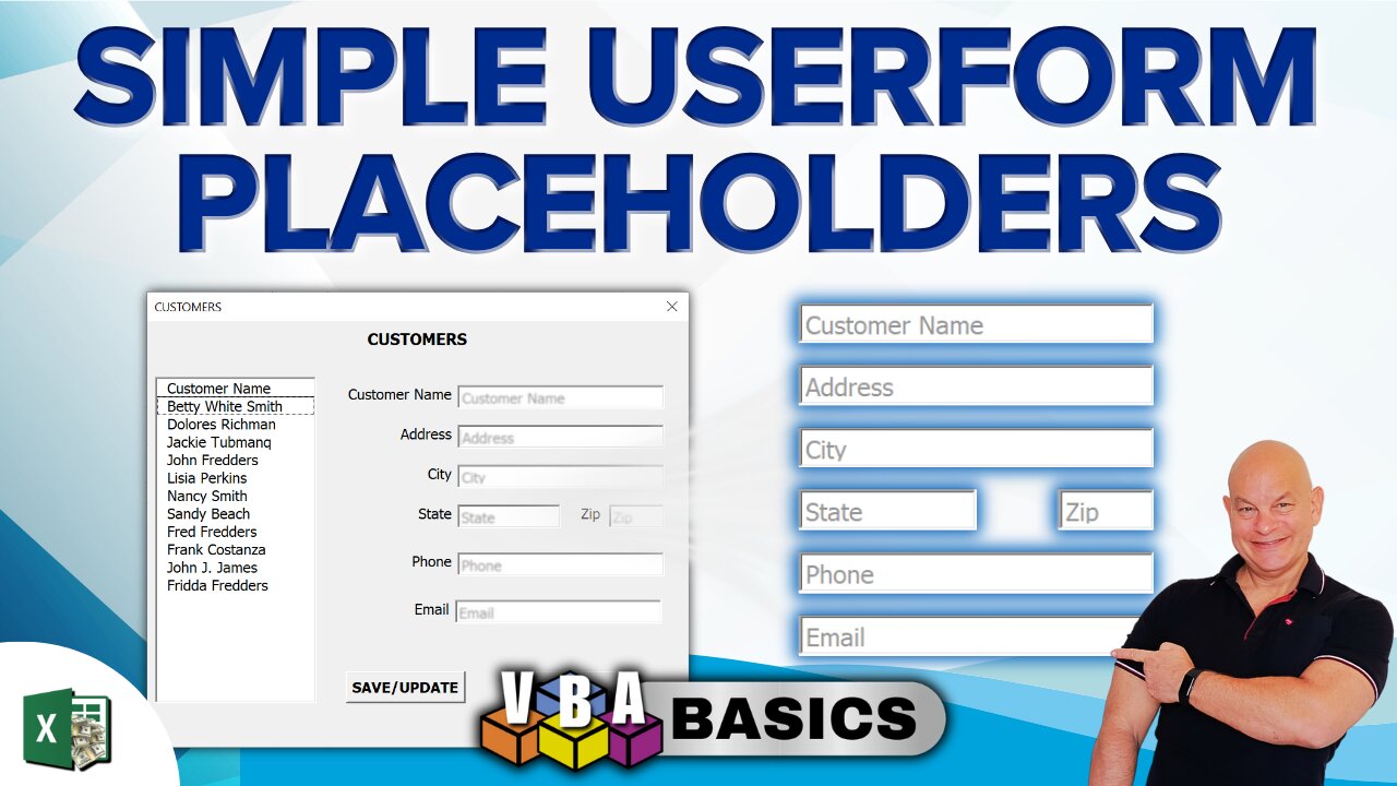 This Trick Adds Placeholders To Any UserForm Field In 3 Steps