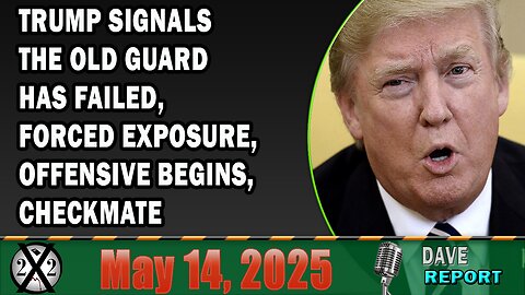 X22 Report - Trump Signals The Old Guard Has Failed, Forced Exposure, Offensive Begins, Checkmate
