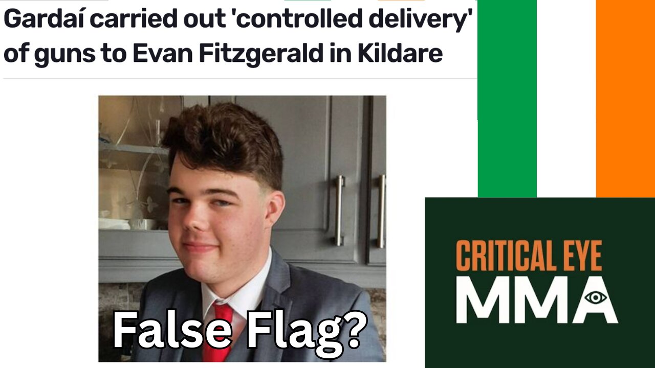 WHITE IRISH MALE Carlow Shooter... Provided Firearms By Gardai (False Flag To Demonise Irish Men?)