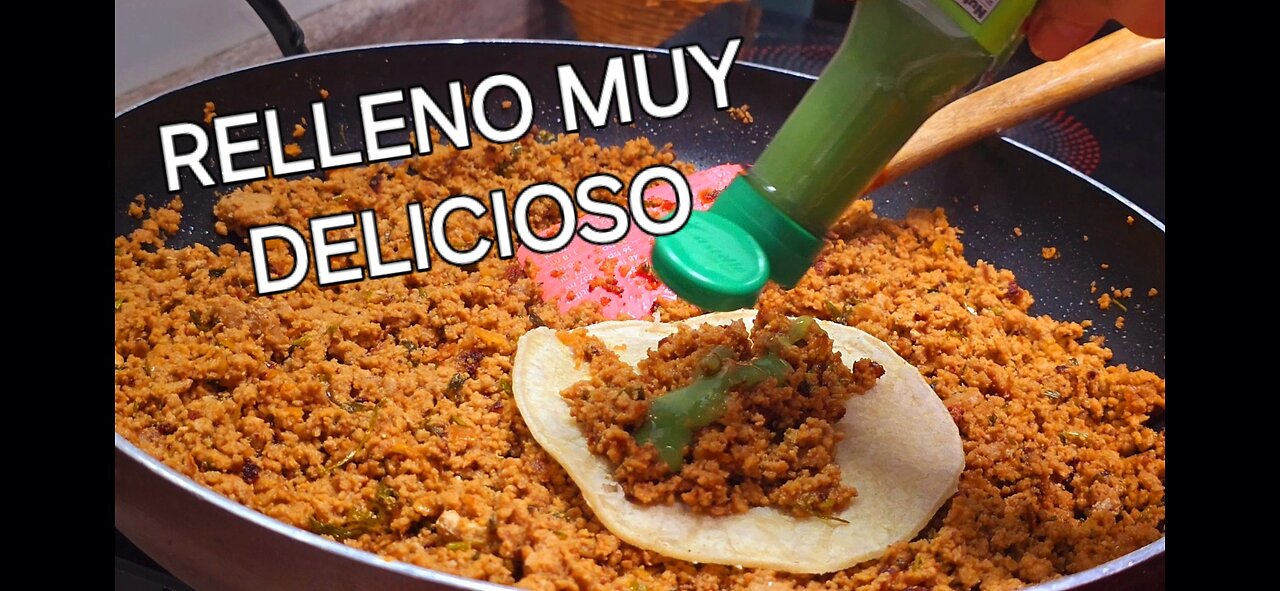 Relleno para flautas o Tacos Dorados flautas