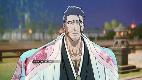 shunsui kyoraku all dialogue/cutscenes/secret story BLEACH Rebirth of Souls