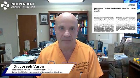 Dr. Joseph Varon Discusses His New Article in the Latest Edition of the Journal of Independent Medic