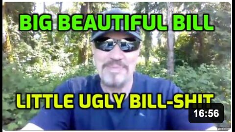 BIG BEAUTIFUL BILL IS LITTLE UGLY BILL-SHIT
