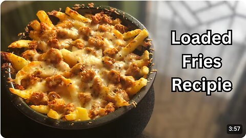 Loaded Fries/Chicken Loaded Fries Recipe | Food Network