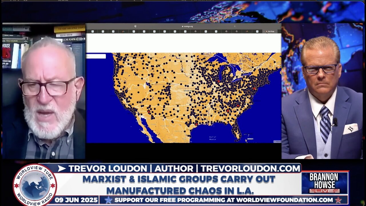 Brannon Howse and Trevor Loudon Break Down the Historical and Documented Steps of How an Internal Insurrection Occurs & it Looks a Lot Like the L.A. Riots
