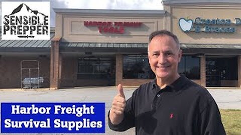 Harbor Freight Bug Out Bag!