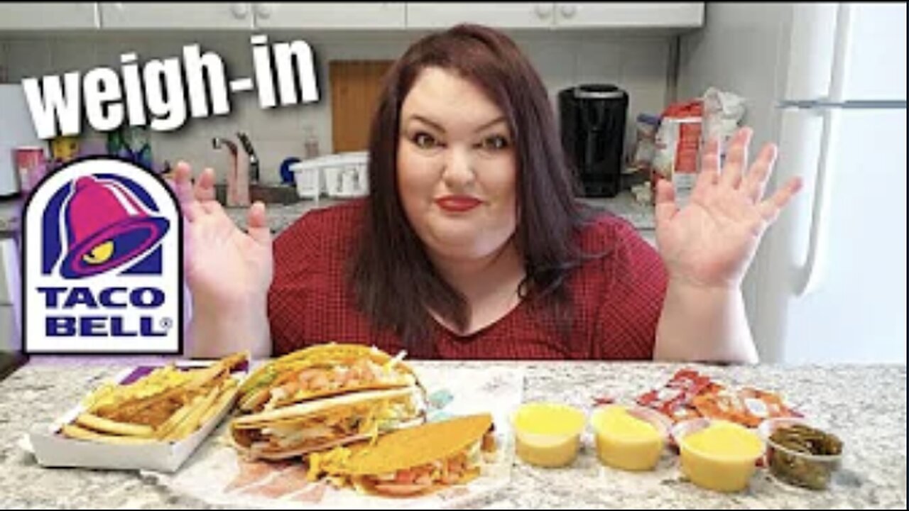 FB 20200610 TACO BELL FEAST MUKBANG AND WEIGH IN. I WILL NOT GAIN A POUND.