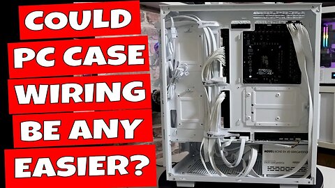 How To Connect PC Cables Quickly Thermaltake Ceres 330 BTF Project Zero Hidden Wiring