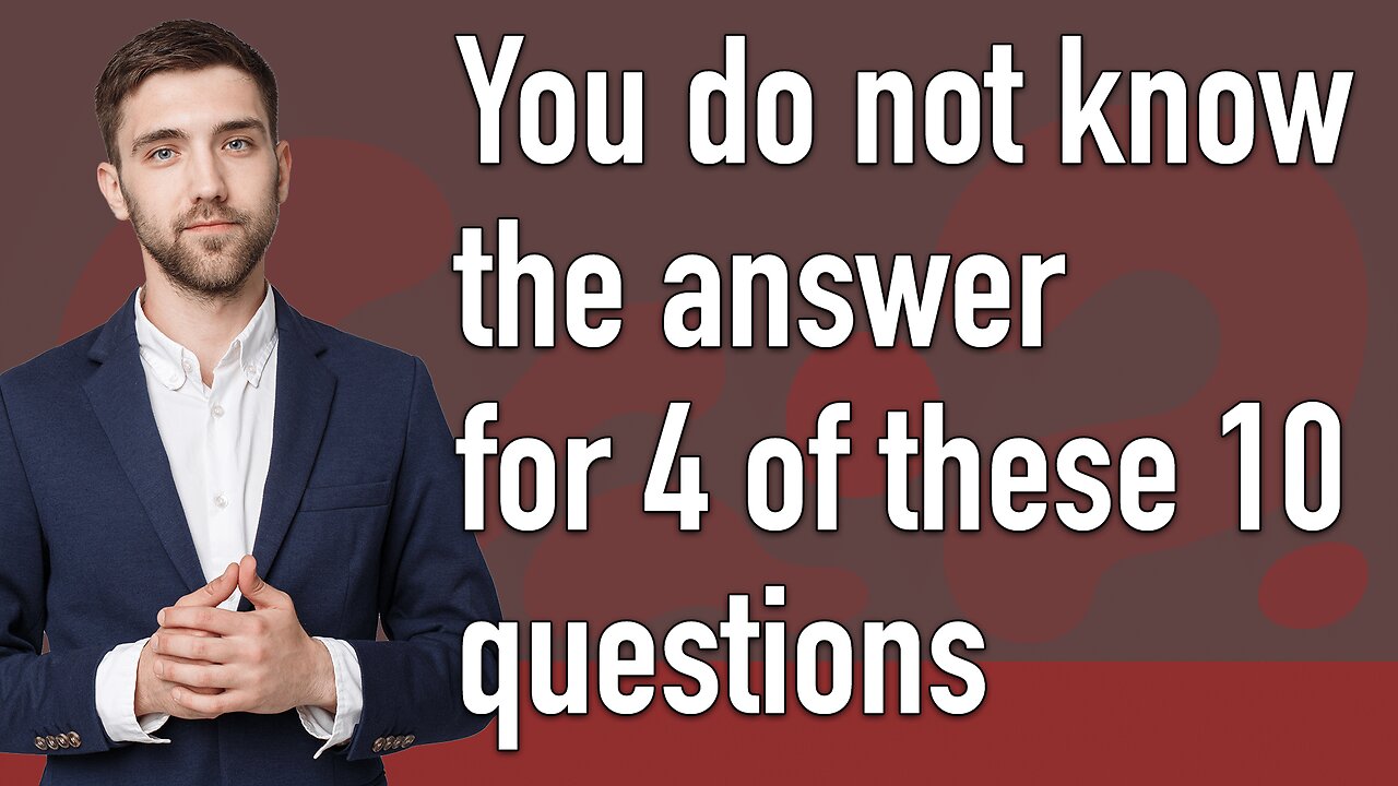 Knowledge Quiz for Geniuses