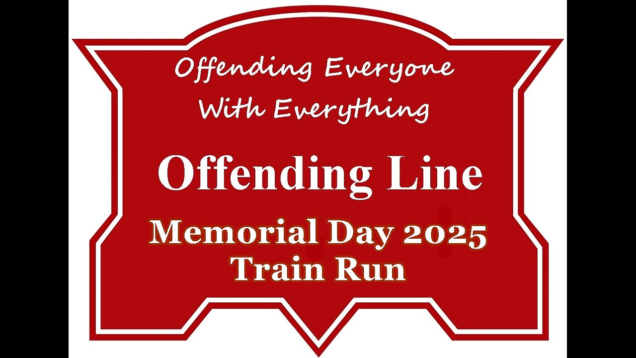 Memorial Day 2025 Train Run