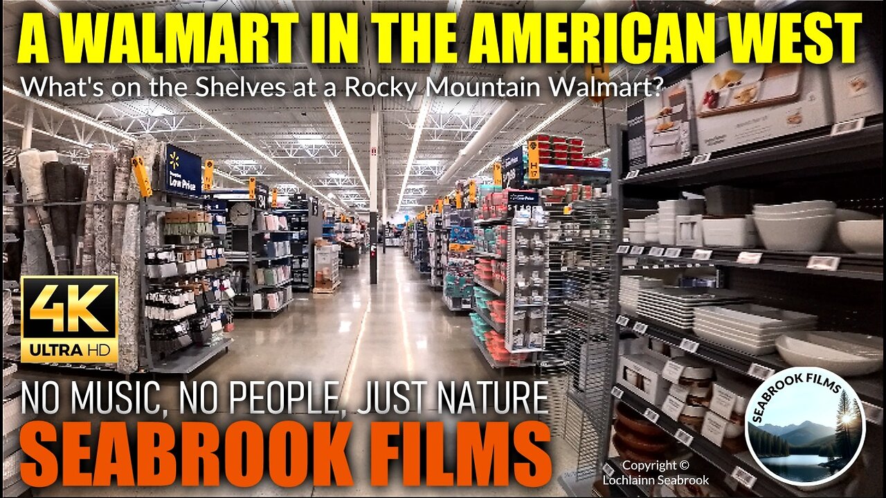 A Walmart in the American West: What's on the Shelves at a Rocky Mountain Walmart?