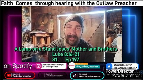 A Lamp on a Stand Jesus’ Mother and BrothersLuke 8:16-21 S1 Ep 197