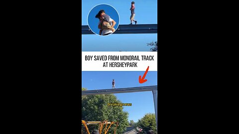 Boy rescued after walking alone on Hersheypark monorail track #Hersheypark #Pennsylvania #japd