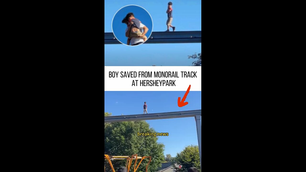 Boy rescued after walking alone on Hersheypark monorail track #Hersheypark #Pennsylvania #japd