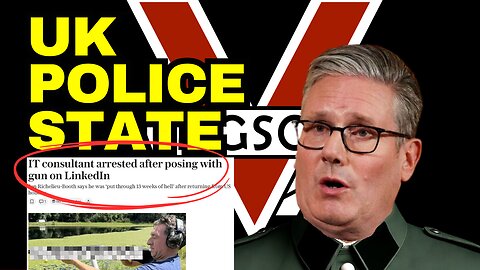 UK POLICE STATE: Man Arrested For US Holiday Picture Of Him Posing With Gun