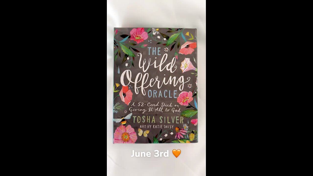 6/3/25 card: self sufficiency