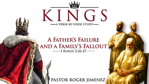 A Father's Failure and a Family's Fallout (Father's Day Sermon) | Pastor Roger Jimenez