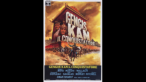 FILM---GENGIS KHAN IL CONQUISTATORE