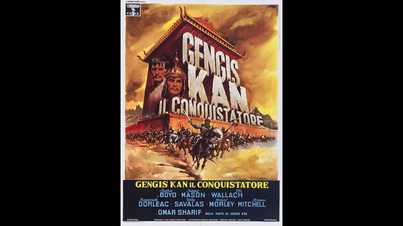 FILM---GENGIS KHAN IL CONQUISTATORE