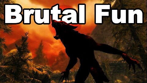 Maximum Carnage + Precision as a Werewolf are AWESOME - Elder Scrolls 5 Skyrim