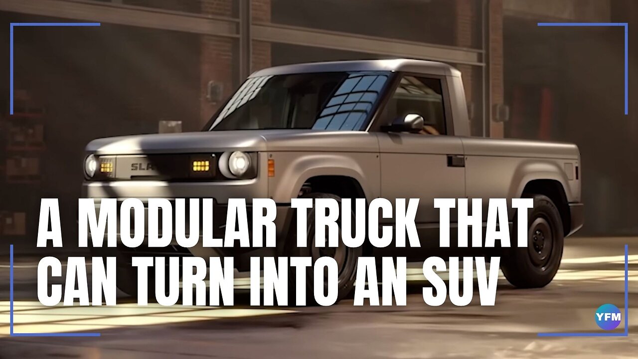 A module truck that can turn into an SUV
