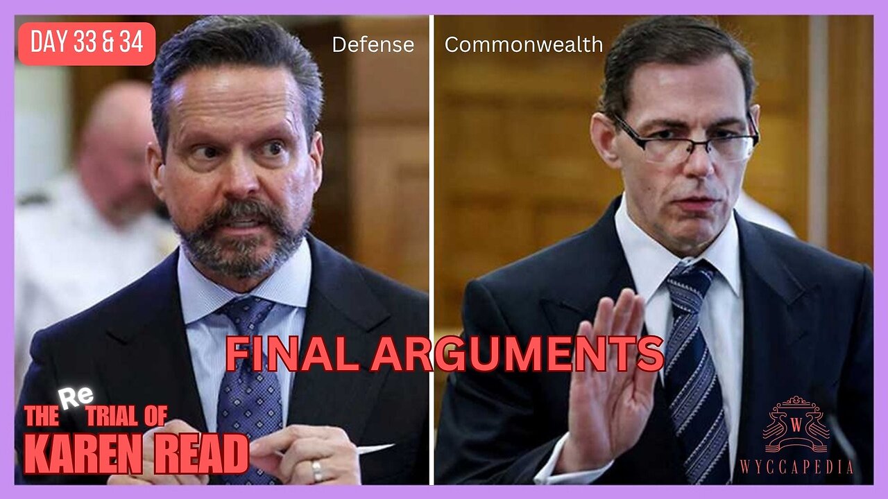 🟪STREAMING NOW: Jury's View 🟪 Karen Read Murder Retrial | DAY 33/32 /34 | CLOSING ARGUMENTS - CHARGE CONFERENCE → VERDICT WATCH