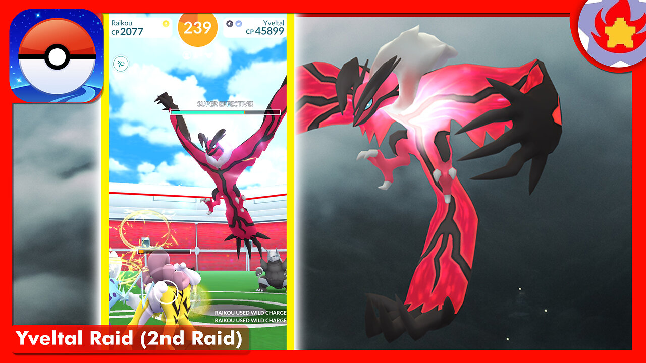 Yveltal Raid (2nd Raid) | Pokemon GO