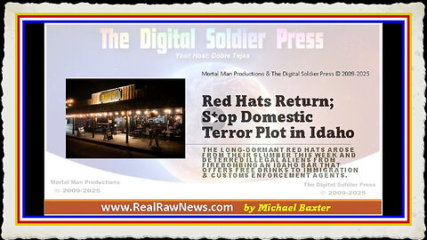 Red Hats Return; Stop Domestic Terror Plot in Idaho