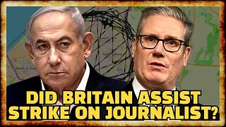 UK Spy Plane CAUGHT Surveilling Gaza When Israel STRUCK Journalists