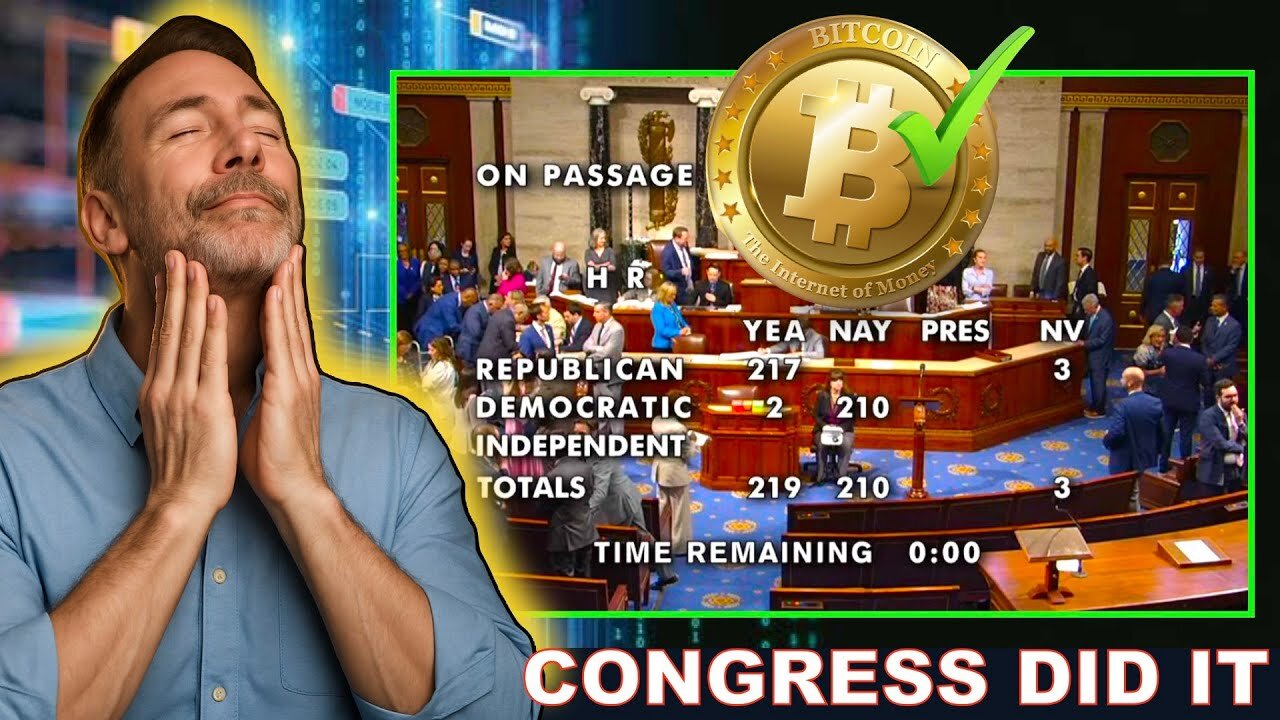 Stablecoin, Crypto Clarity & Anti-CBDC Bills Pass BUT Still Need Approval. 401k & Exchange Spreads